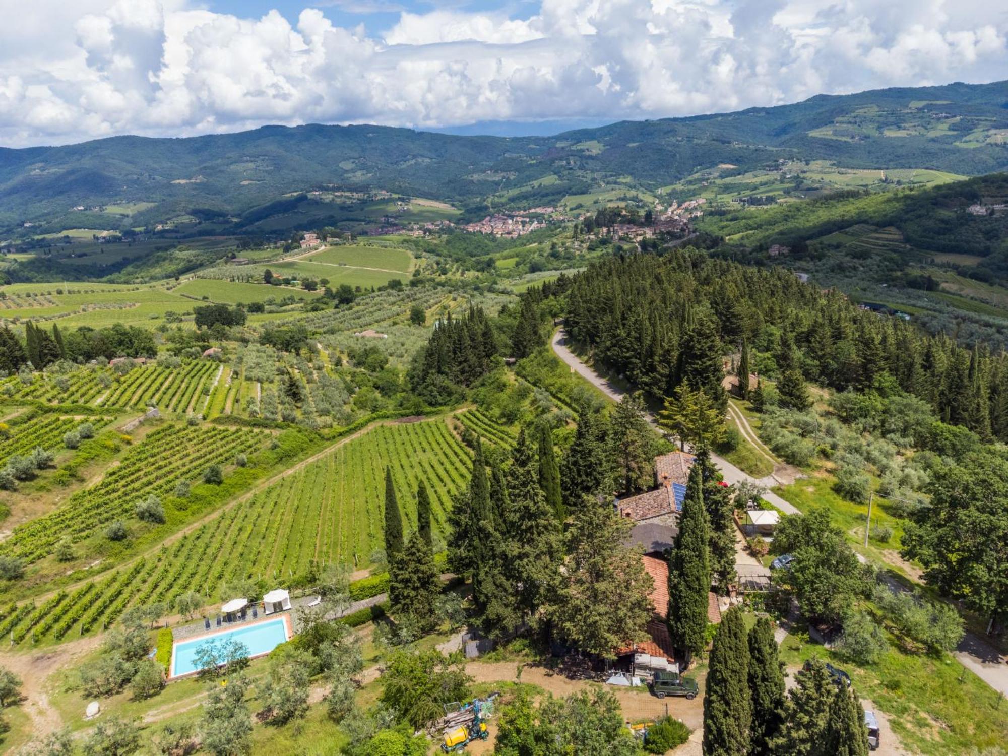 Villa Locazione Turistica San Rocco-1 Greve in Chianti Esterno foto