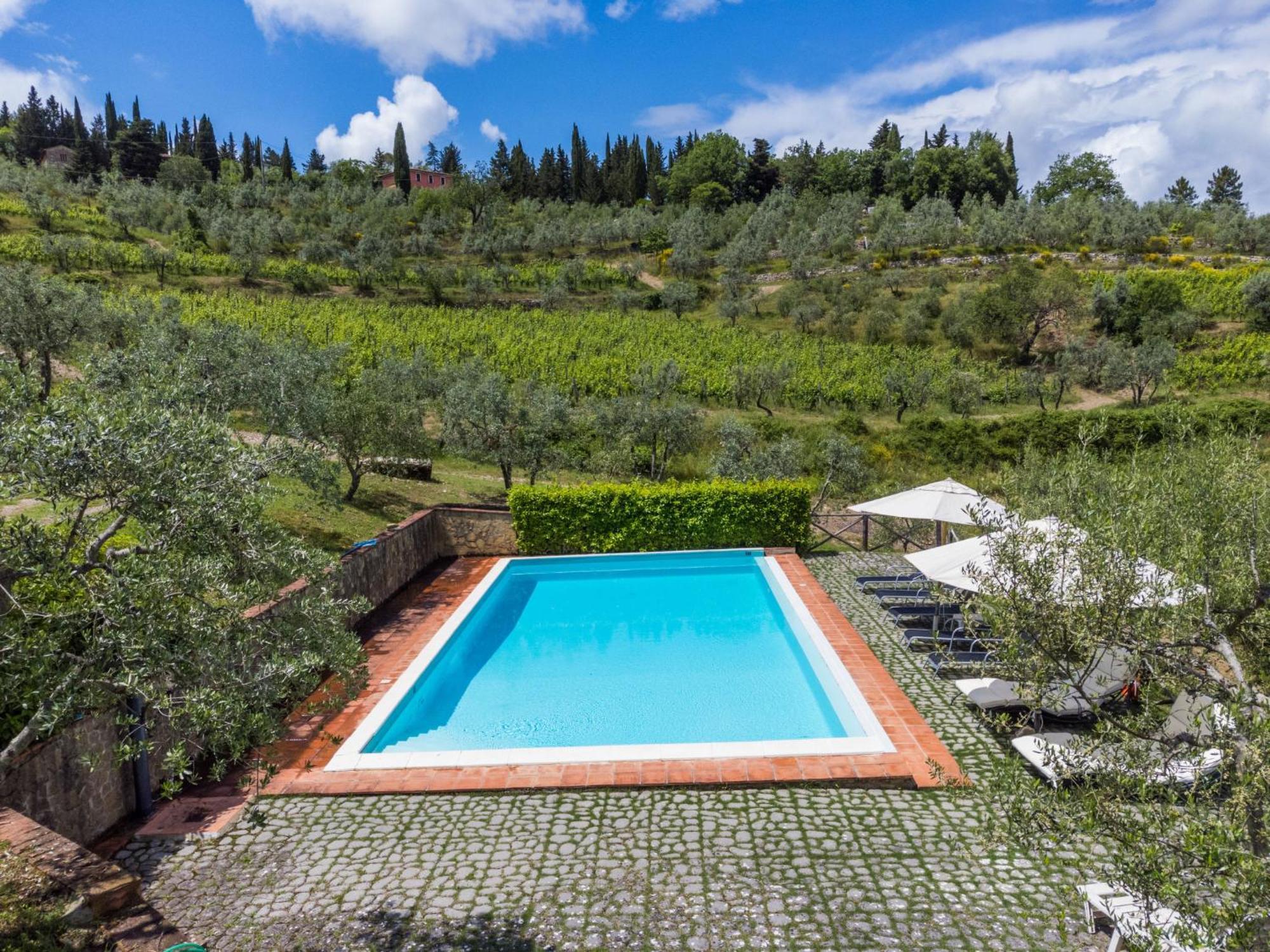 Villa Locazione Turistica San Rocco-1 Greve in Chianti Esterno foto